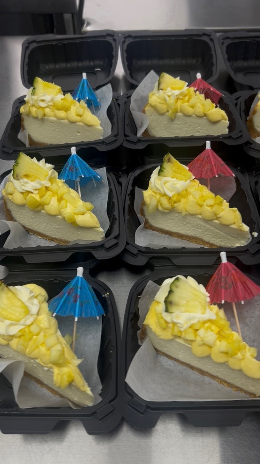 Whole Pineapple Dole Whip Cheesecake - Uncle Titos