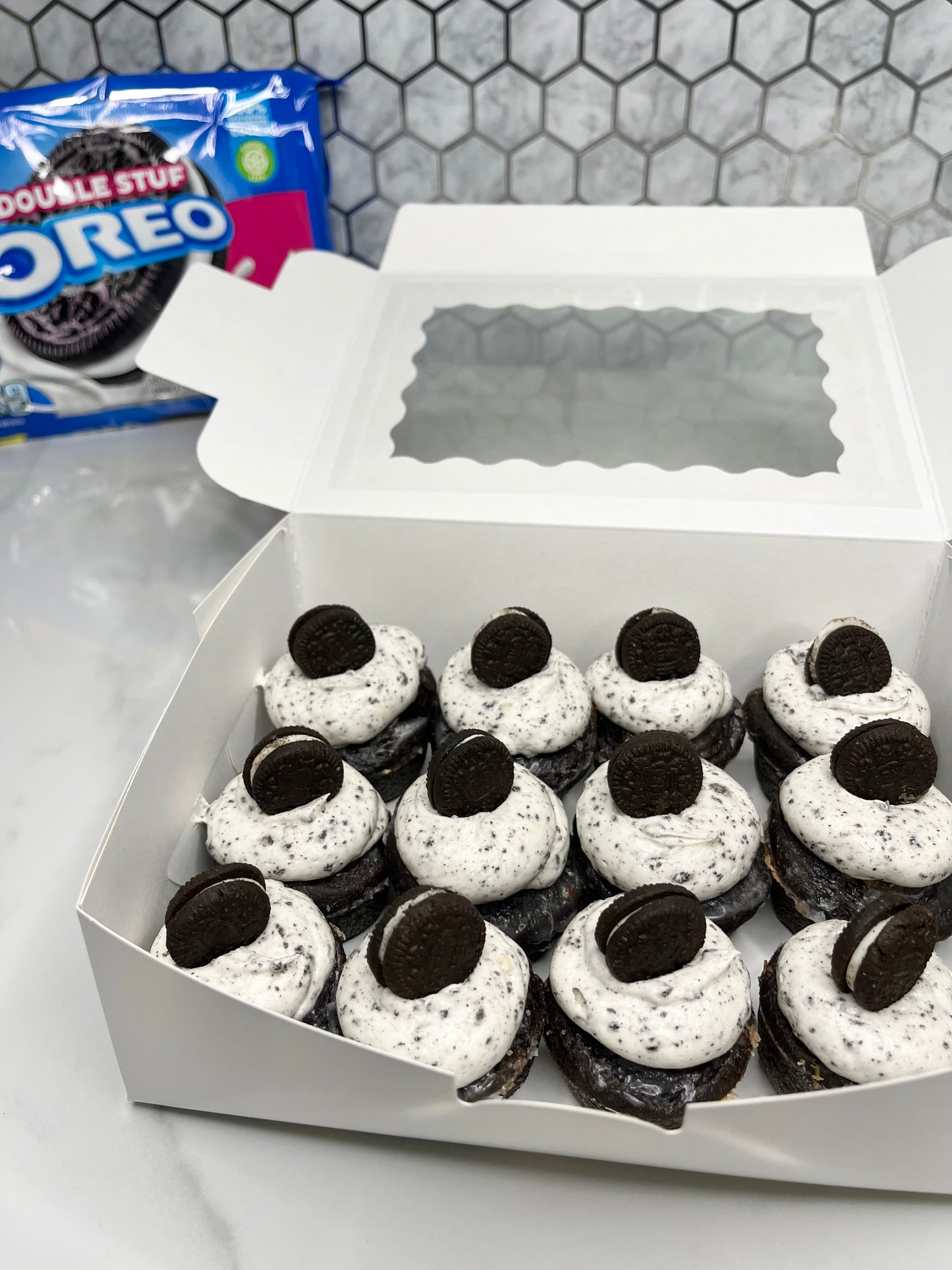 Thursday- 1 Dozen Oreo Cini Mini’s (Mini Cinnamon Rolls)