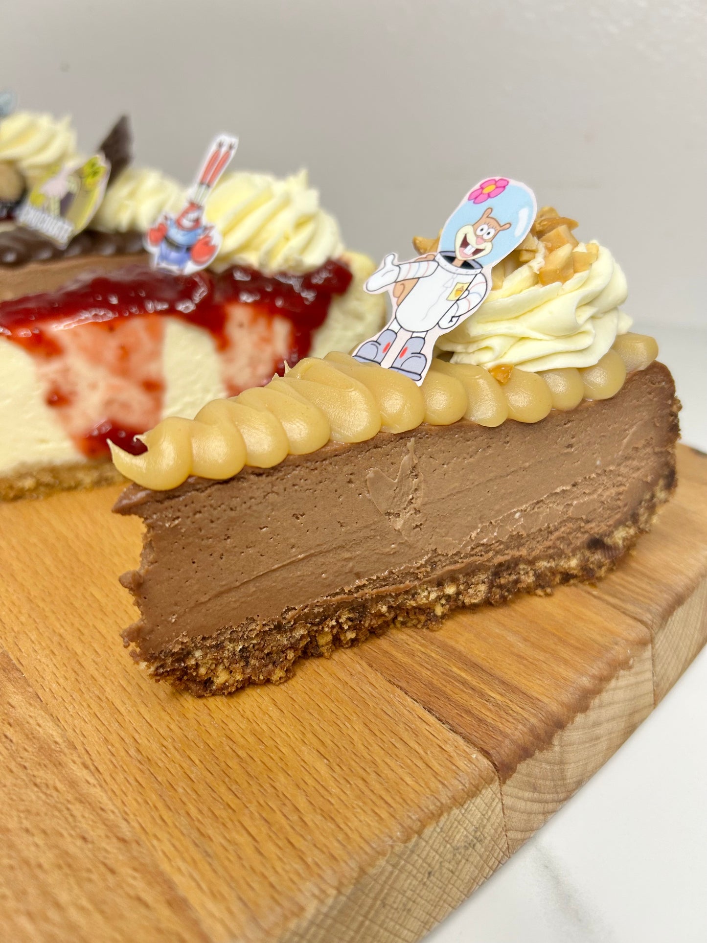 Sandy’s P’Nutty Chocolate Cheesecake