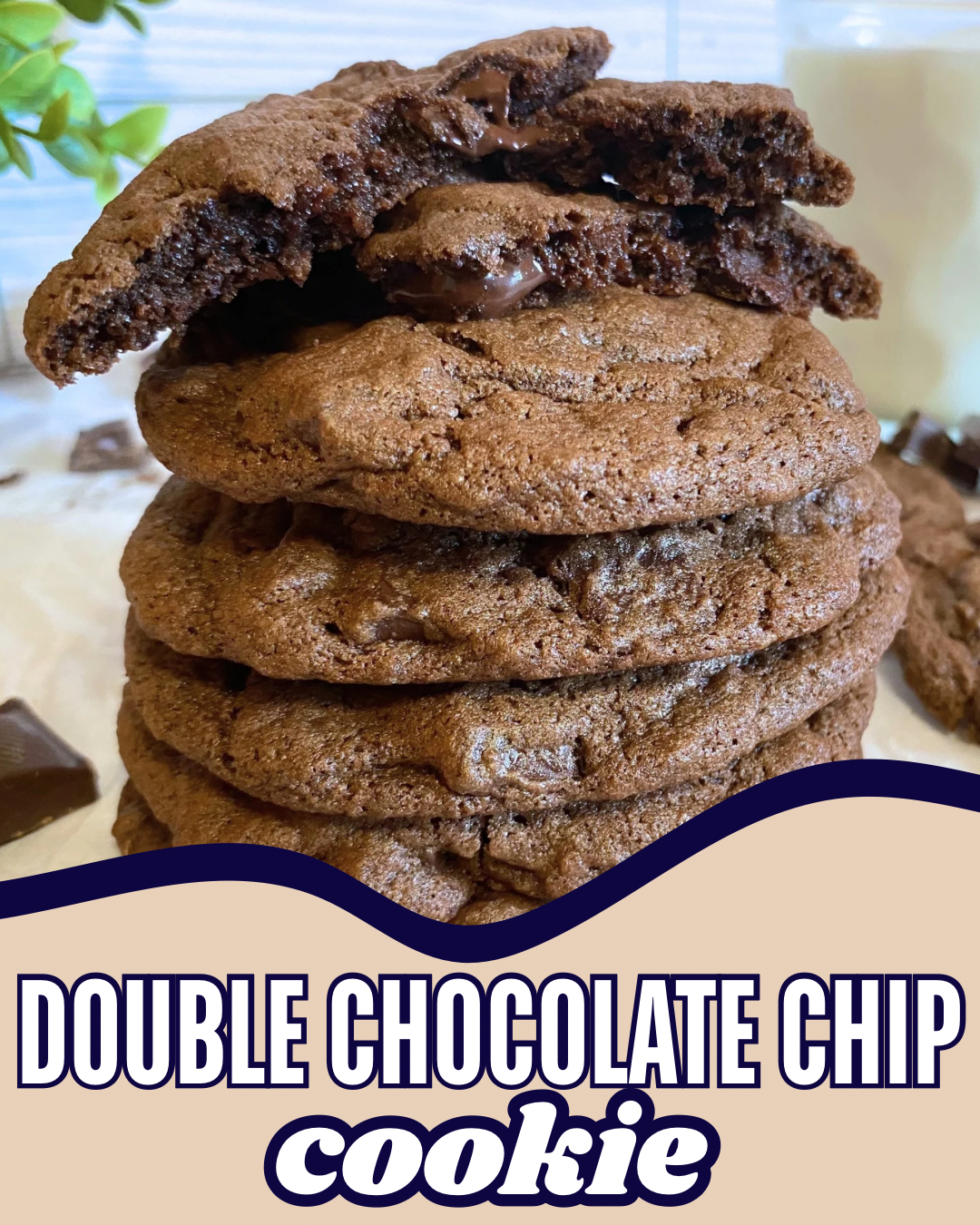 1 Double Chocolate Chip Cookie