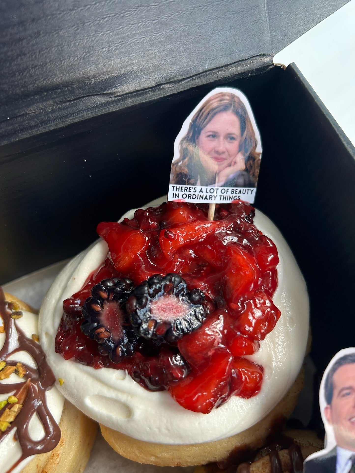 Pam’s Peach and Blackberry Roll
