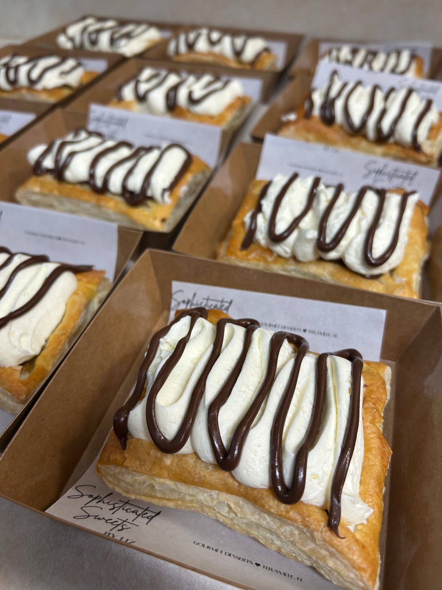 1 Nutella and Cream Pastry