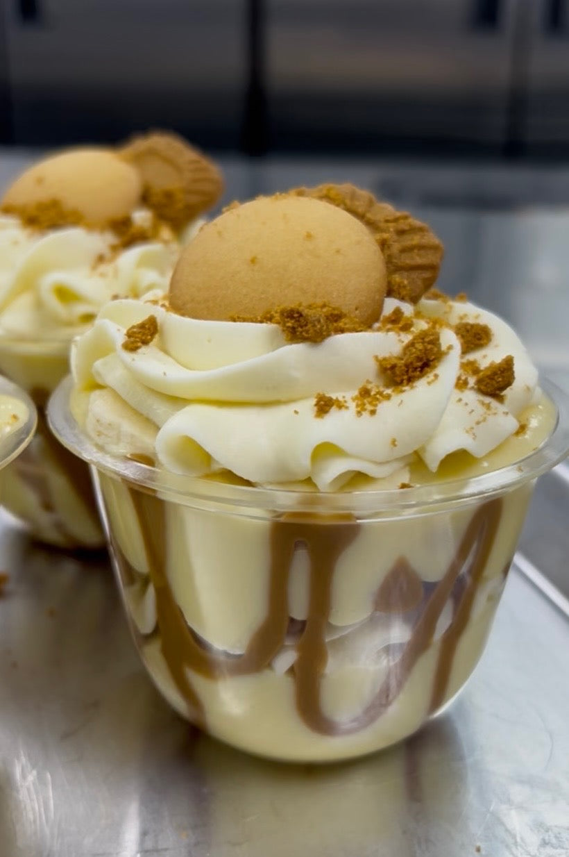 Biscoff Banana Pudding Cup