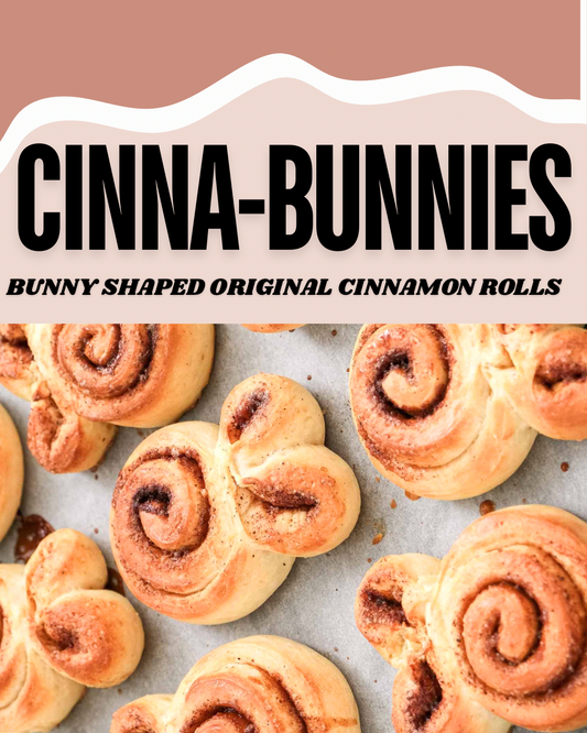 4 pack- CinnaBunnies Original Cinnamon Rolls