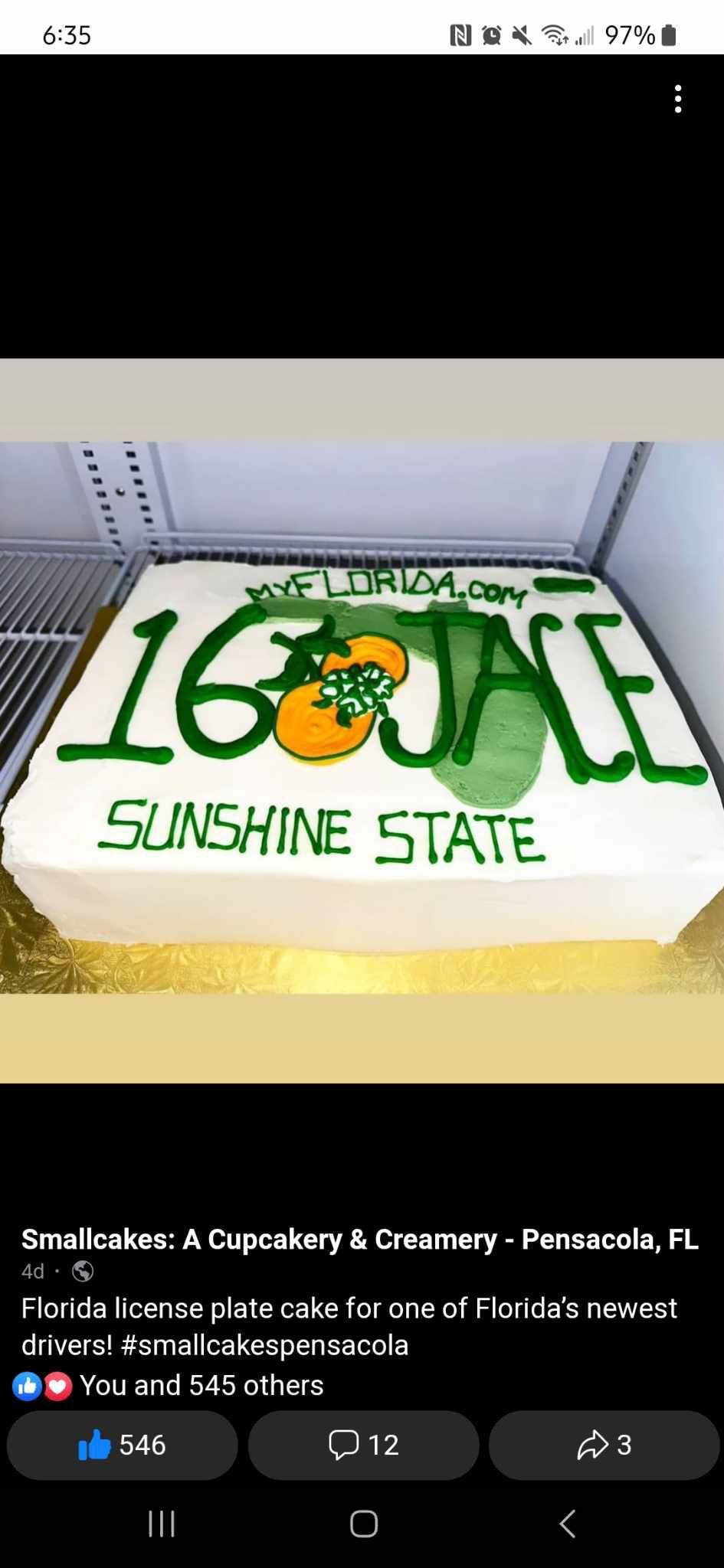 Custom Birthday Cake