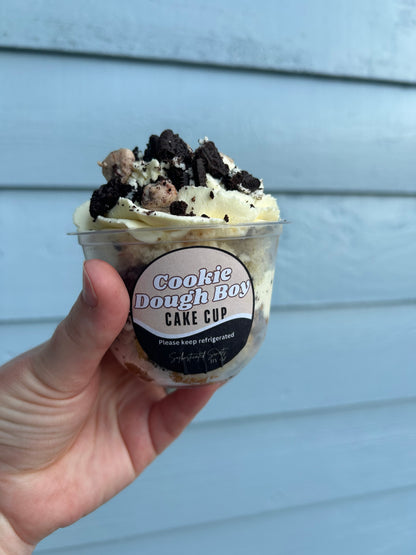 1 10 oz Cookie Dough Boy Cake Cup