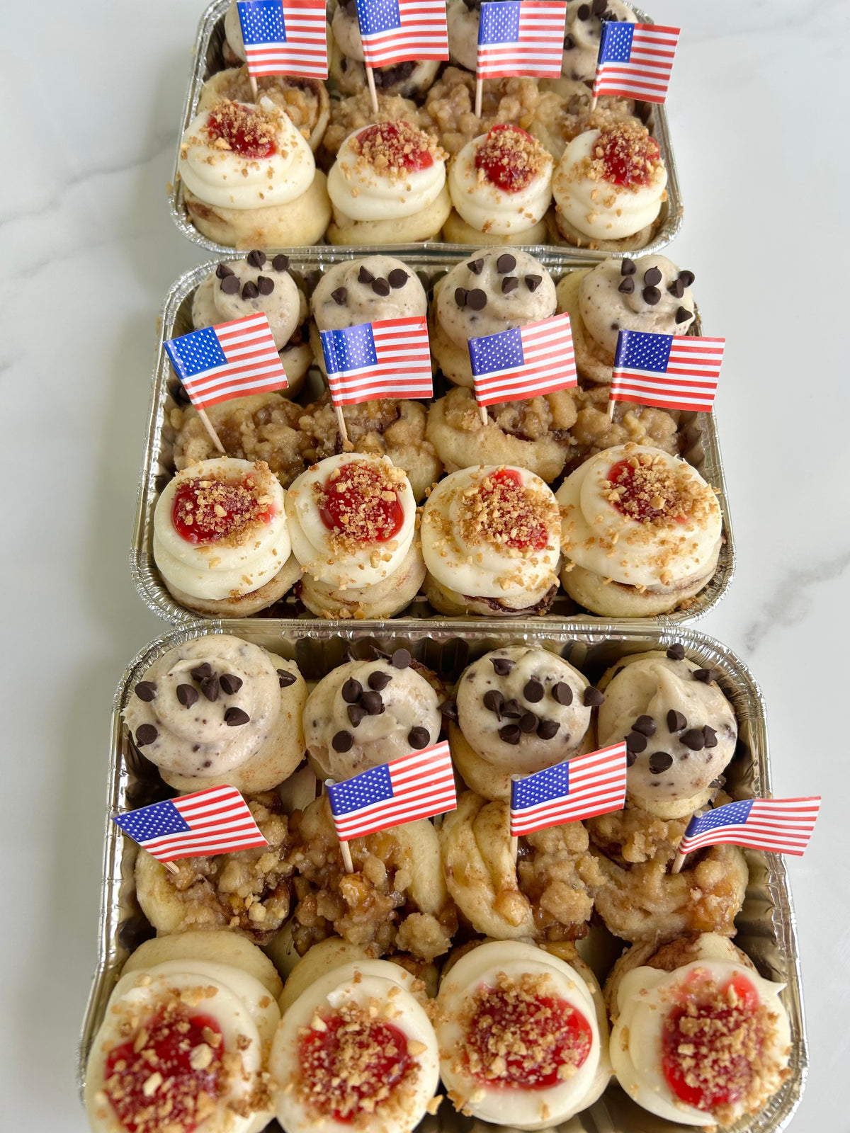 2 Dozen Boxes of All American Cini Mini Box (Apple Pie, New York Cherr ...