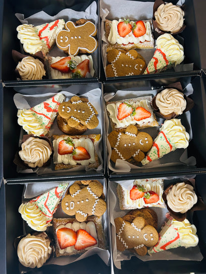 Christmas In July Sweet Spot Boxes (Treat contents in description below)