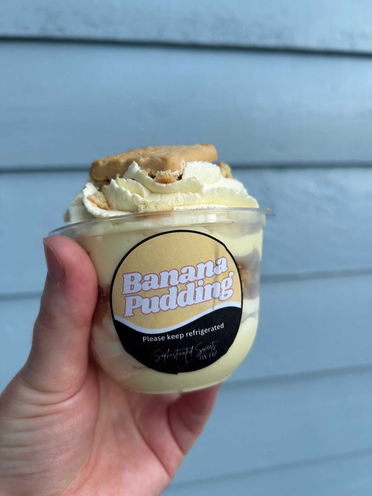 1 10 oz Banana Pudding Cup