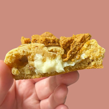 Saturday 1 Biscoff cookie Butter Cheesecake Stuffed Cookie