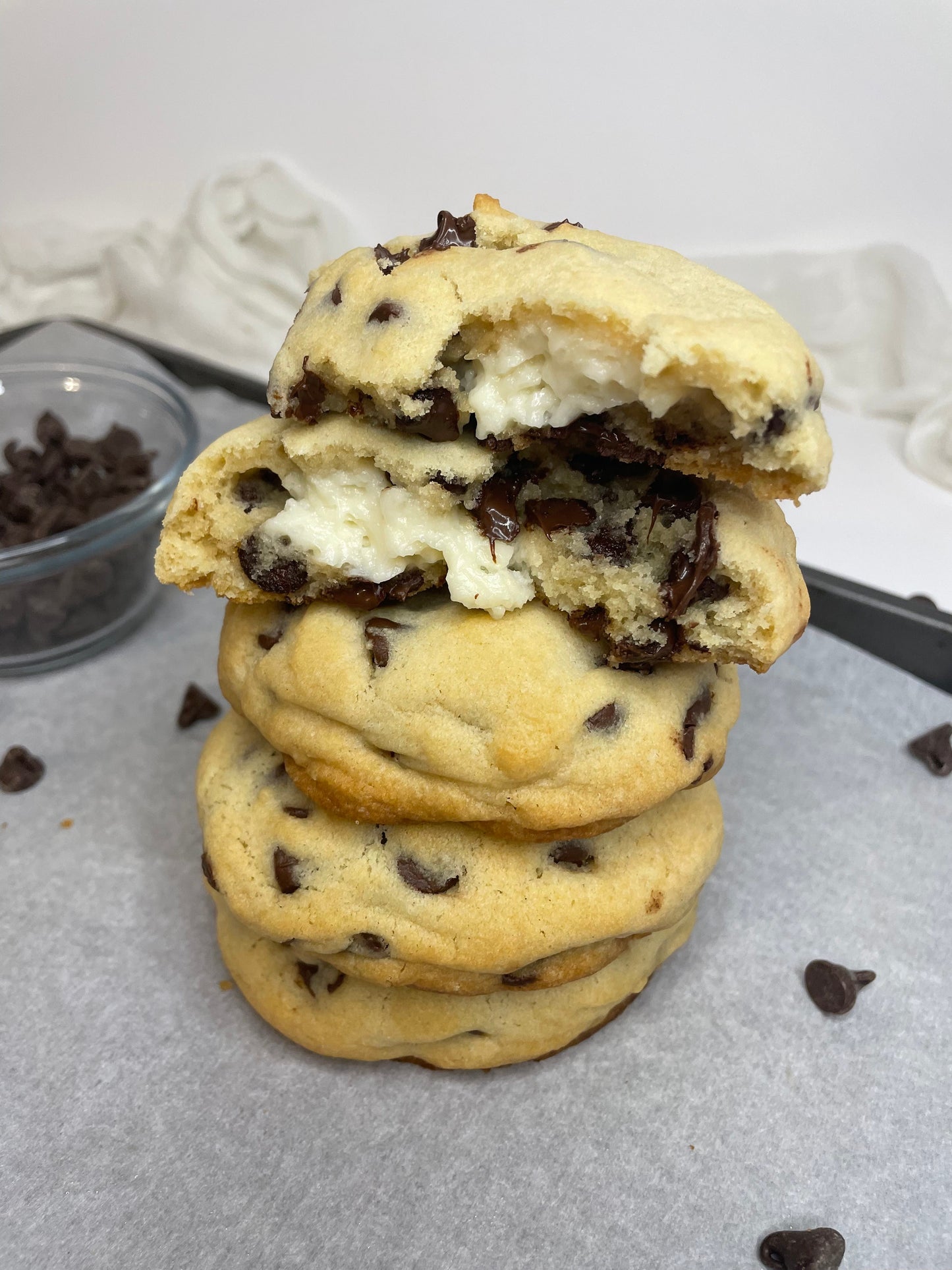Saturday 1 Stuffed Chocolate Chip Cookie