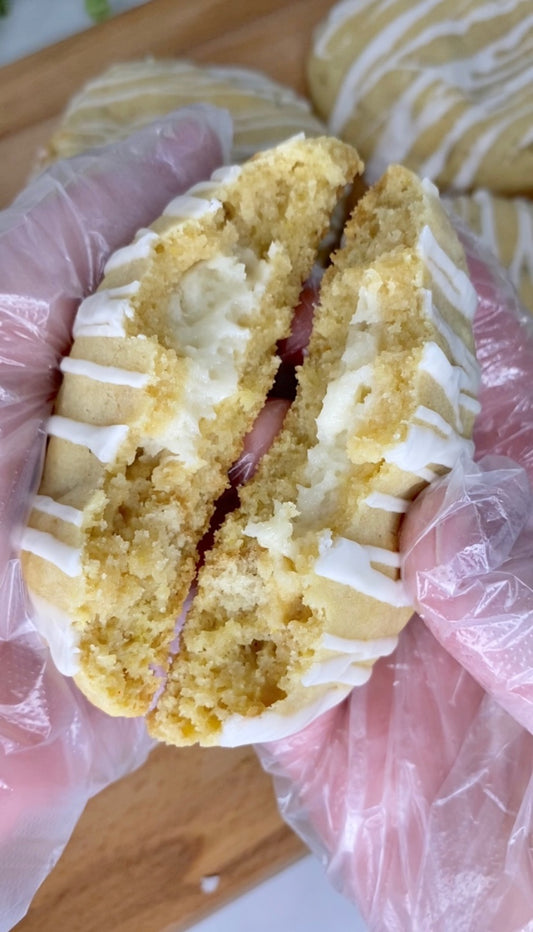 Saturday 1 Banana Pudding Cheesecake Stuffed Cookie