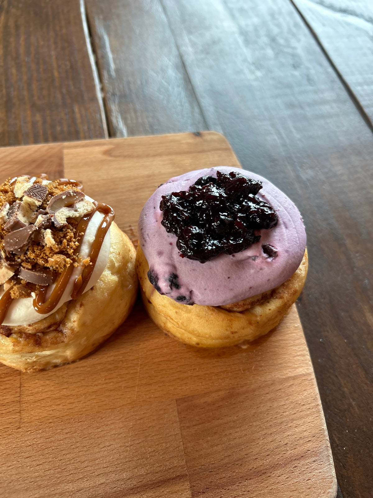 Violets Blueberry Roll