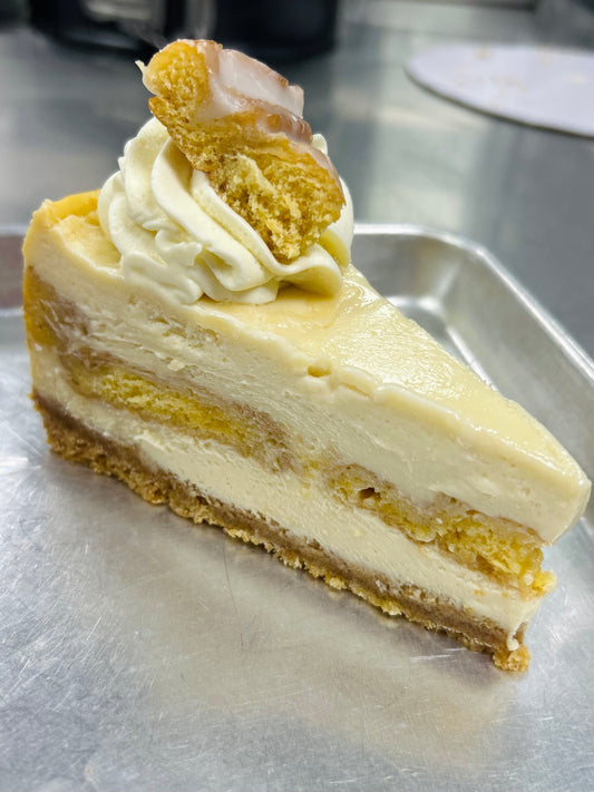 Hillary’s Honey Bun Cheesecake Slice