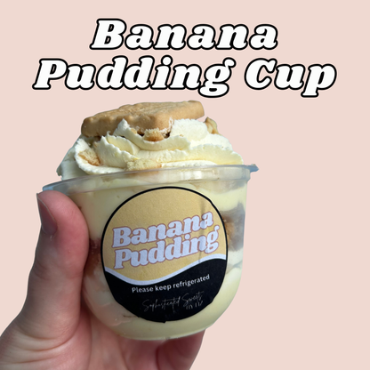 1 10 oz Banana Pudding Cup