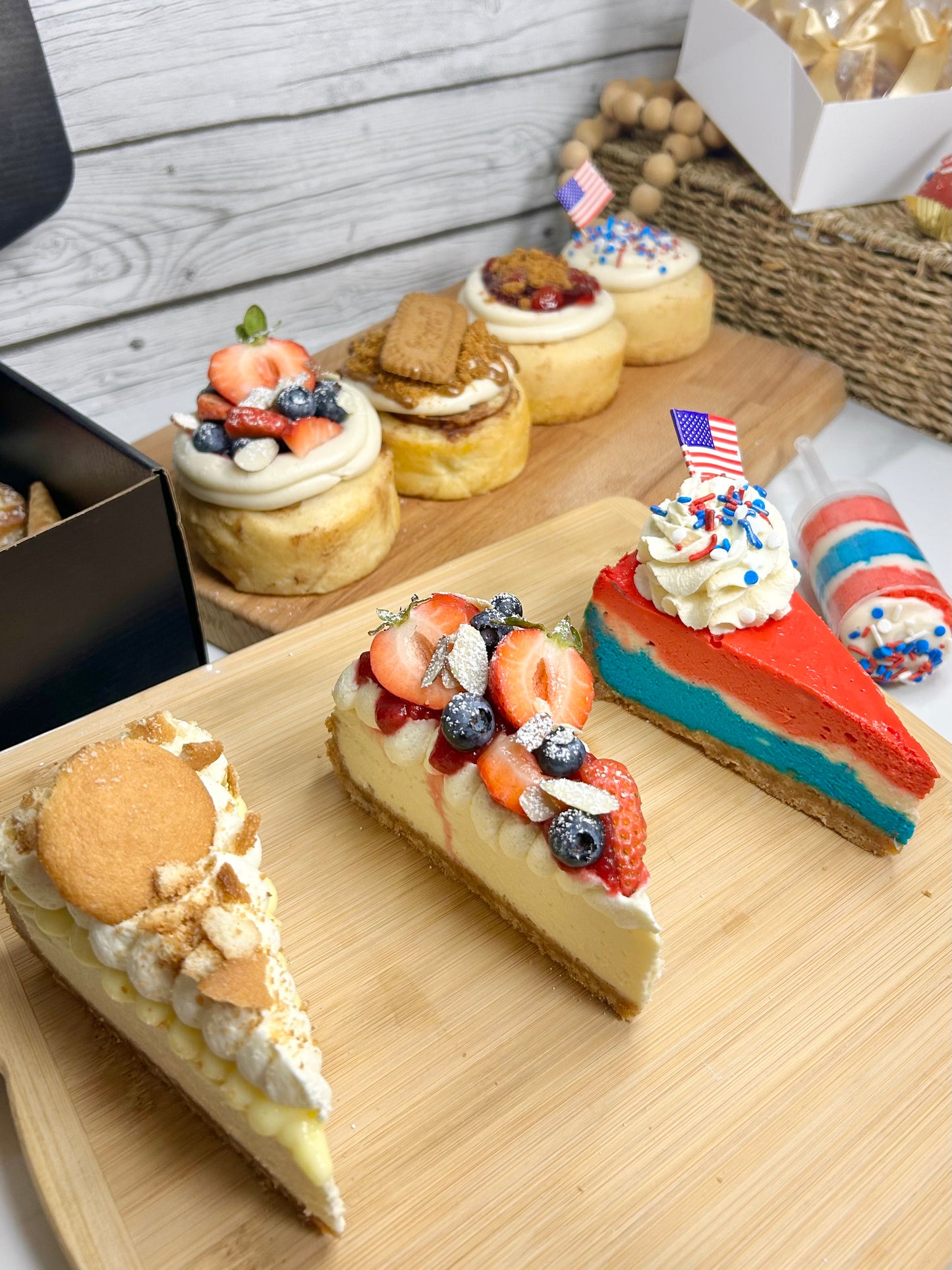 Triple Treat Cheesecake