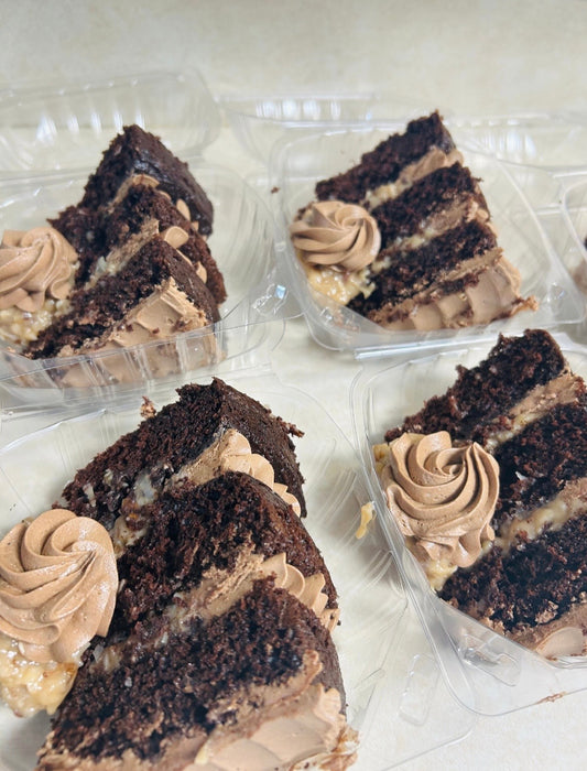 Augustus Gloops German Chocolate Cake Slice