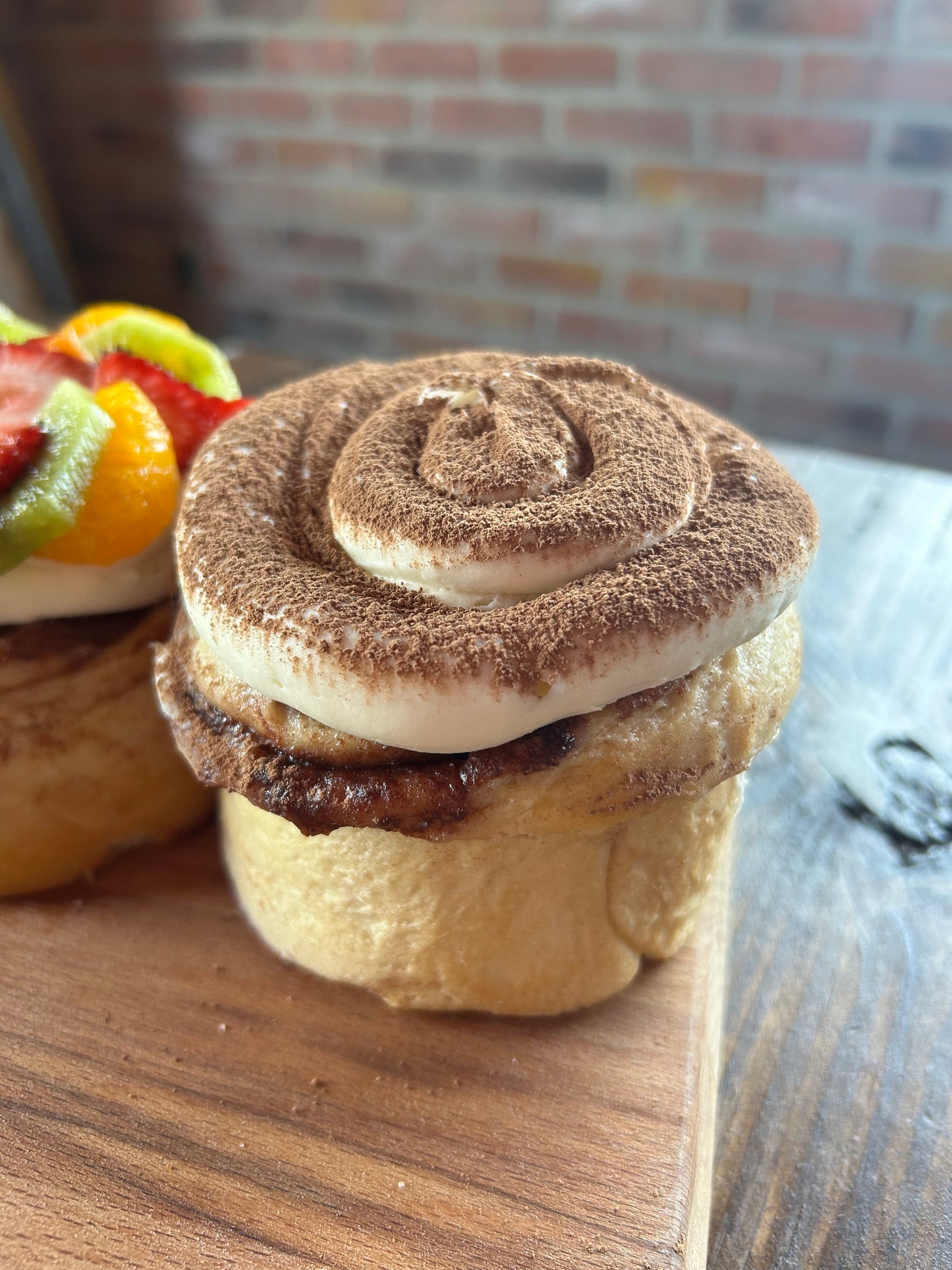 1 Jumbo Tiramisu Cinnamon Roll