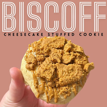 Saturday 1 Biscoff cookie Butter Cheesecake Stuffed Cookie