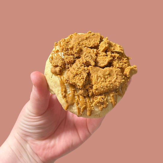 Saturday 1 Biscoff cookie Butter Cheesecake Stuffed Cookie