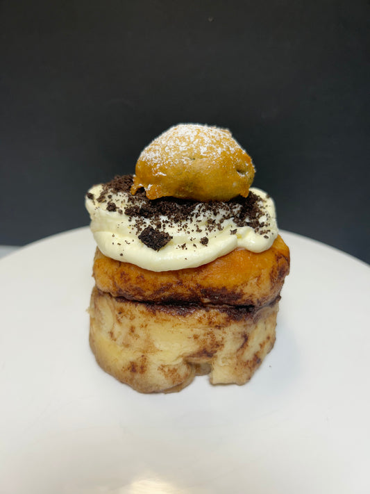 Fried Oreo Cinnamon Roll