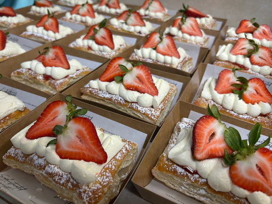 1 Strawberries and Cream Pastry