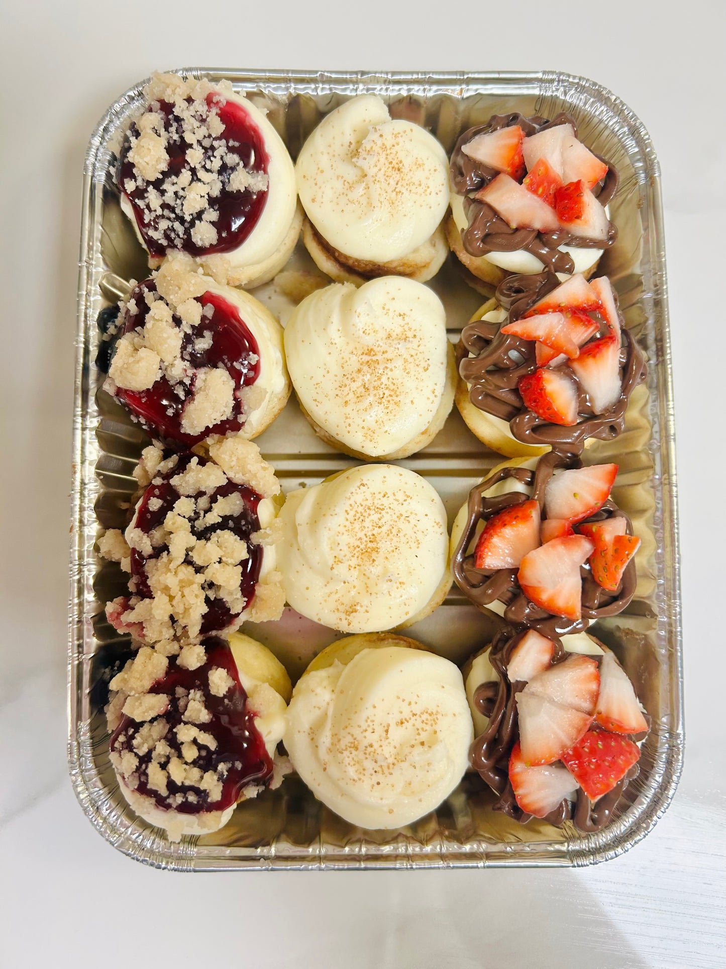 Assorted Cini Mini’s (Mini Cinnamon Rolls)