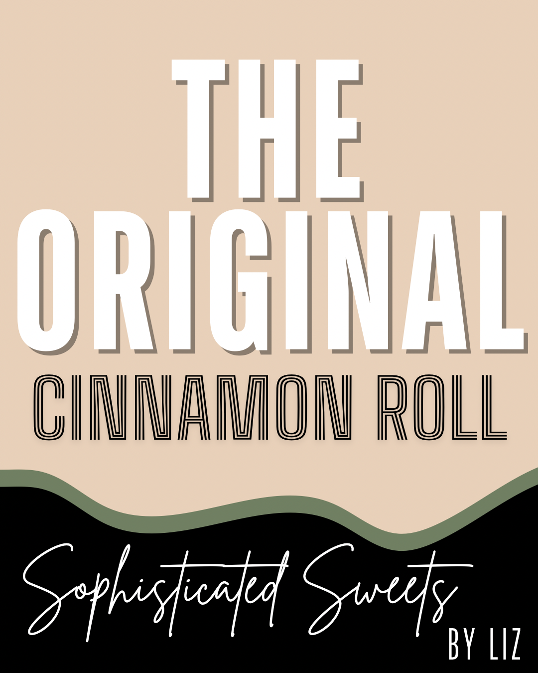 1 Jumbo Original Cinnamon Roll- Freshly baked gourmet cinnamon roll