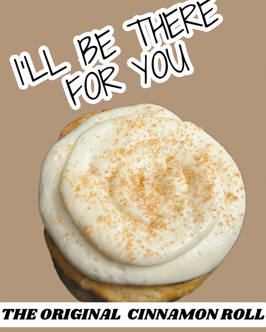 1 Jumbo Original Cinnamon Roll- Freshly baked gourmet cinnamon rolls