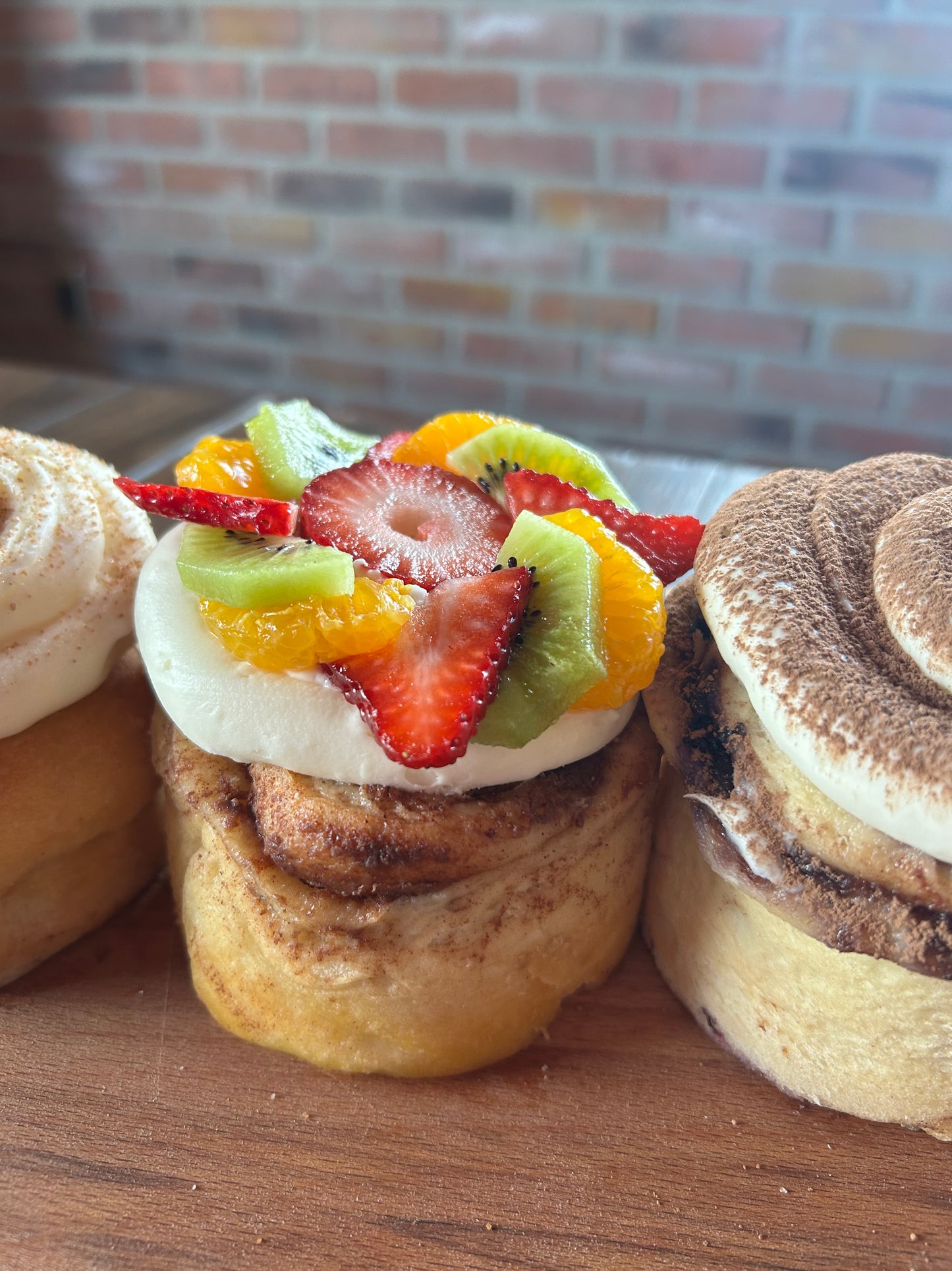 Fresh “Fruit Tart” Cinnamon Roll (Our take on a Crostata di Frutta)