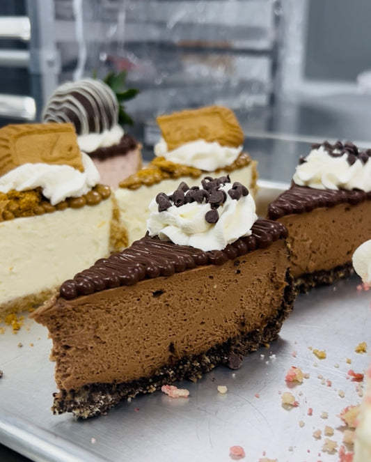 1 Slice of Double Chocolate Cheesecake