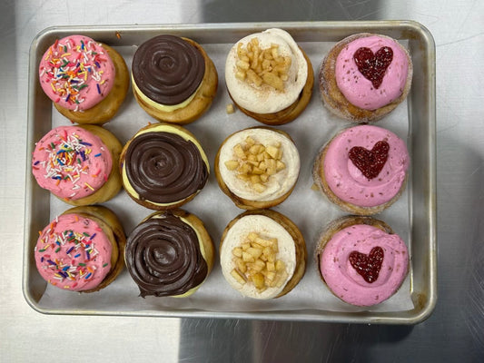 Thursday• Assorted 4 pack Gourmet Cinnamon Rolls- Choose your own flavor!