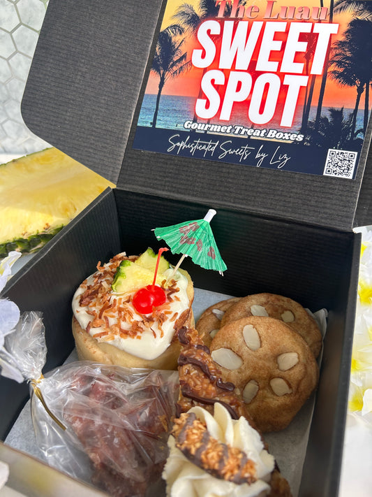 Lūʻau Sweet Spot Box (Includes a free Lei)