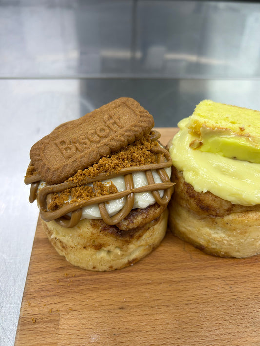 Dr Bravestones Biscoff Cinnamon Roll