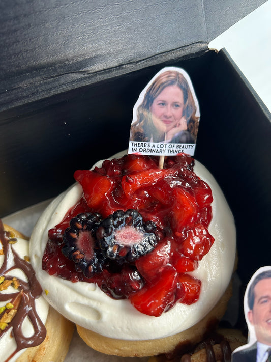 Pam’s Peach and Blackberry Roll