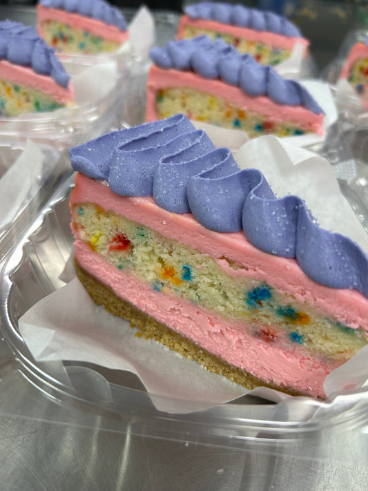 Dolly’s Confetti Cake Cheesecake