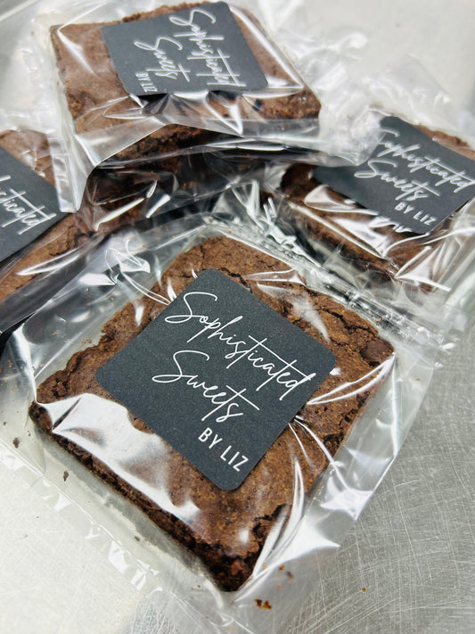 Fudge Brownie Slice