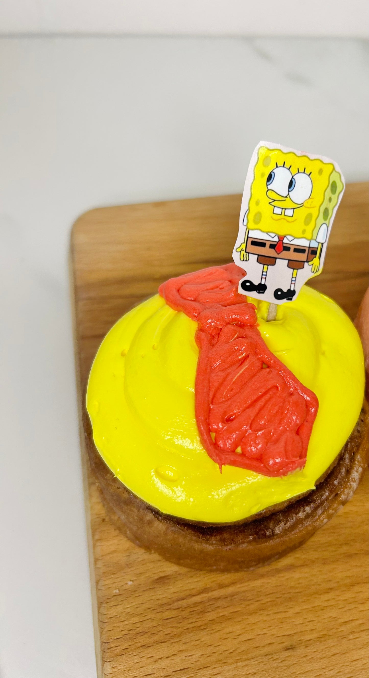 SpongeBob Jumbo S’mores Cinnamon Roll