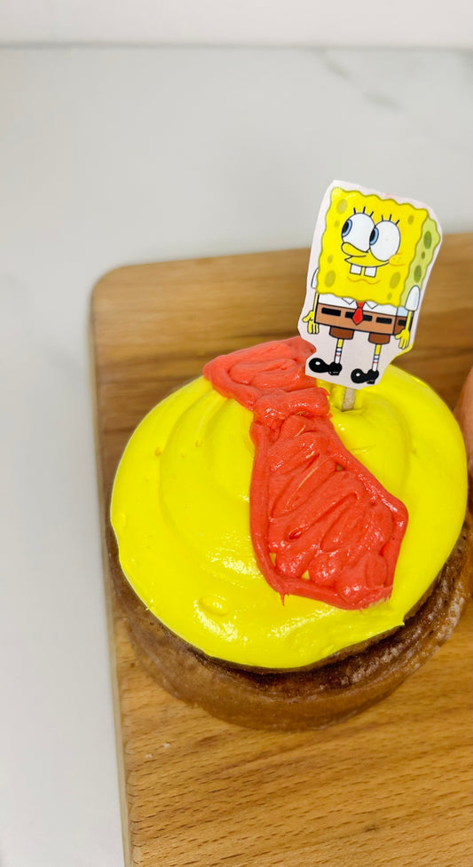 SpongeBob Jumbo S’mores Cinnamon Roll