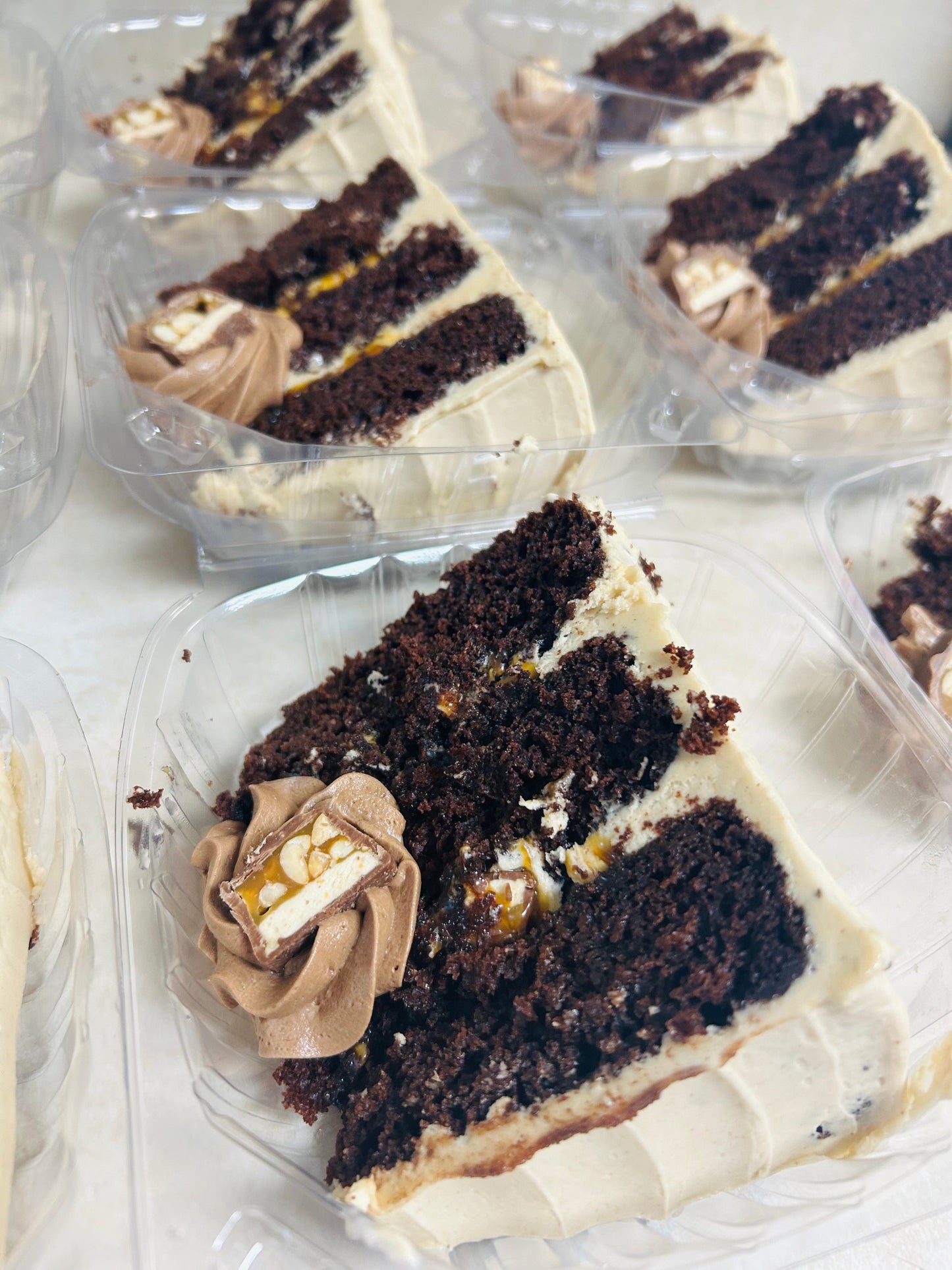 1 Slice Snickers Chocolate Cake
