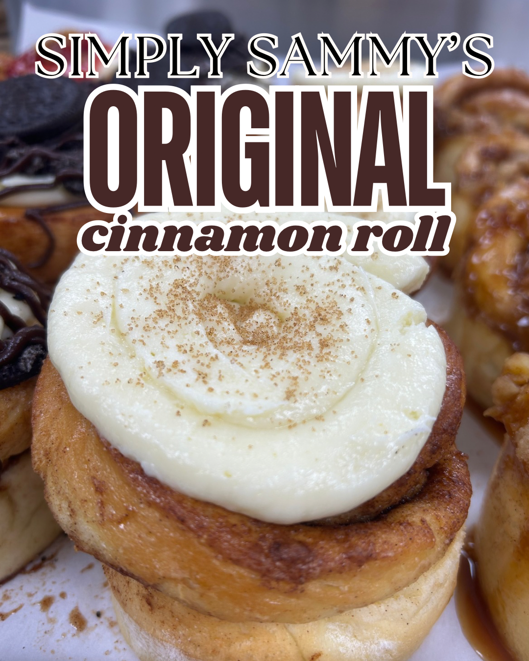 Rat Pack 4 pack Cinnamon Rolls