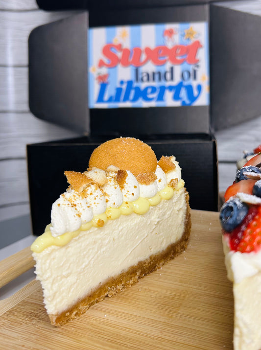 Banana Pudding Cheesecake Slice