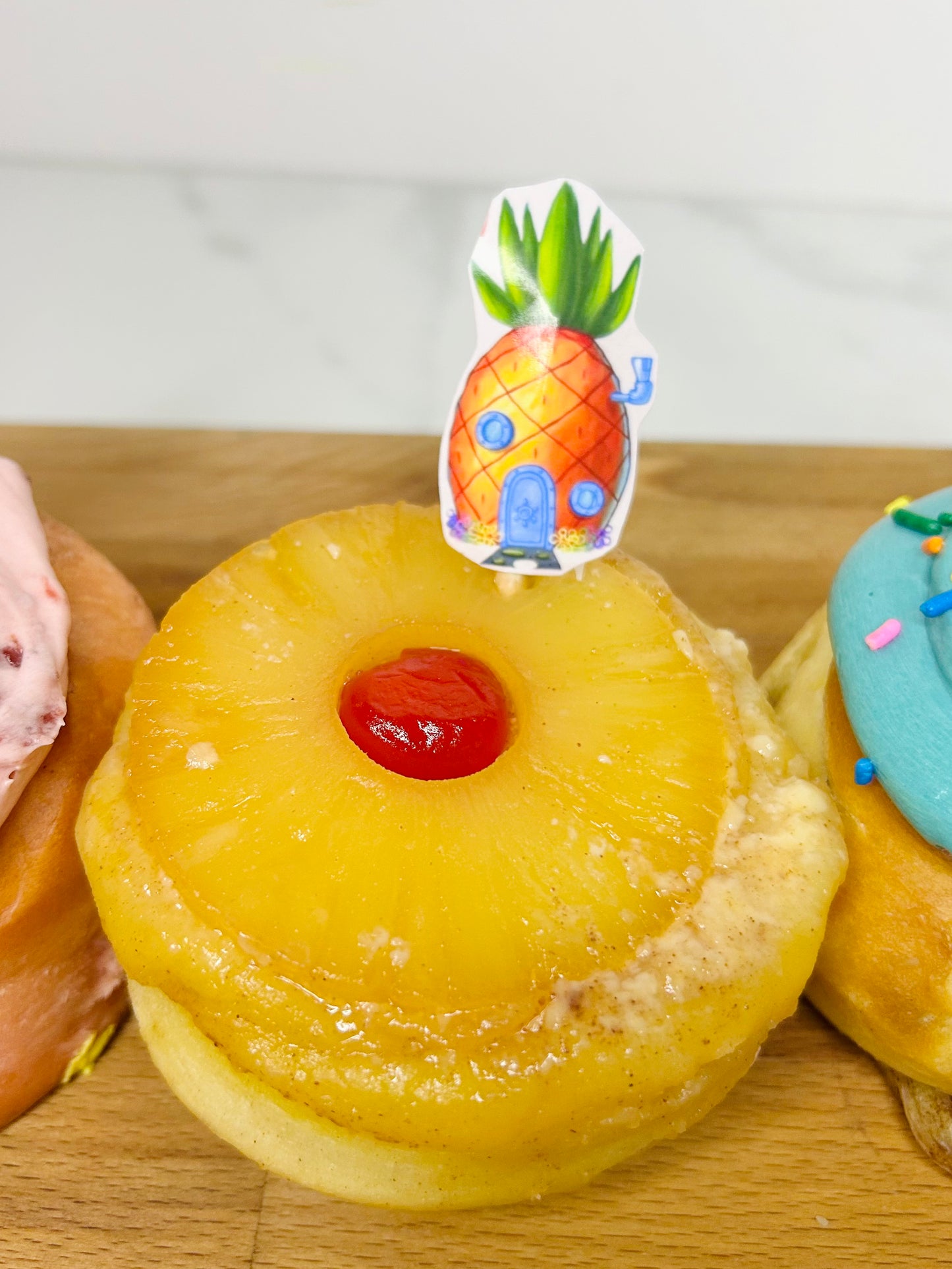 Pineapple under the sea Cinnamon Roll