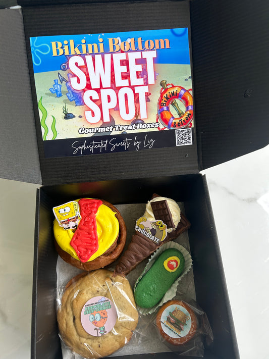 SpongeBob Sweet Spot Box with free Krabby Patty Yoyo