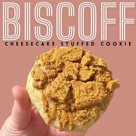 1 Dozen Biscoff Cheesecake Stuffed Cookies