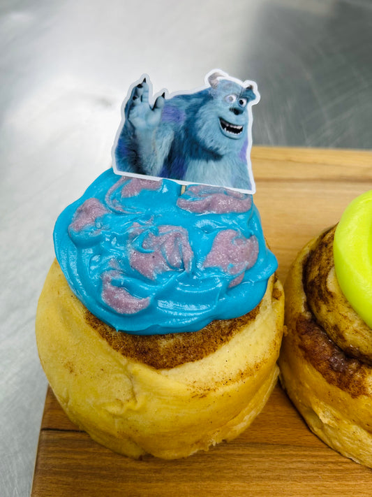 Sully’s Boo Berry Cinnamon Roll