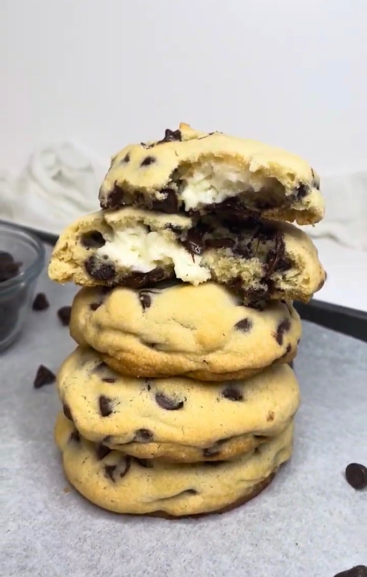 1 Grandmas Cookie (Chocolate Chip cheesecake stuffed cookie)